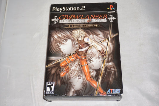 Growlanser: Heritage of War Limited Edition (Sony Playstation 2 ps2) Complete