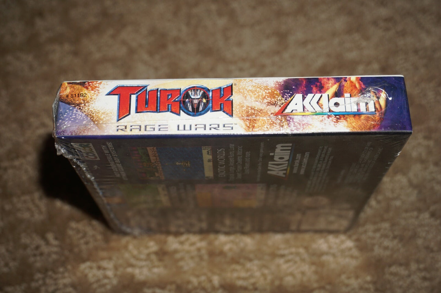 Turok Rage Wars (Gameboy Boy Color GBC) NEW Factory Sealed