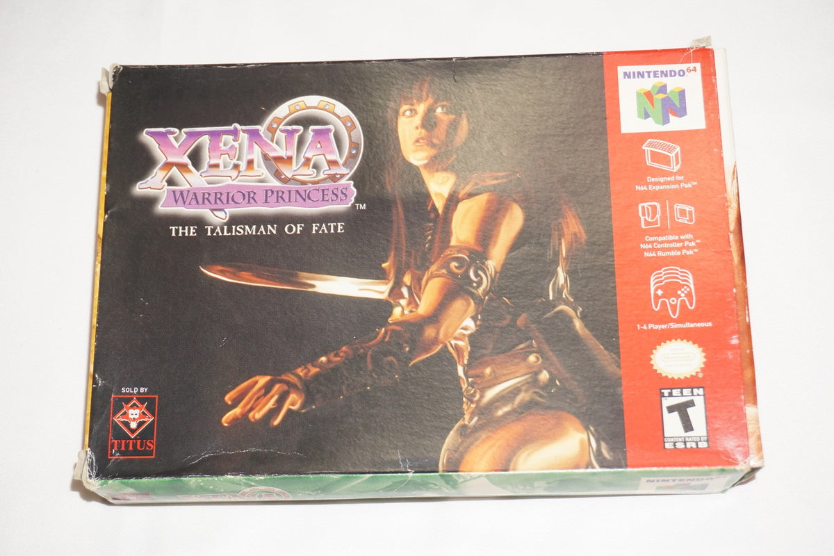 Xena: Warrior Princess (Nintendo 64 N64) Complete in Box CIB
