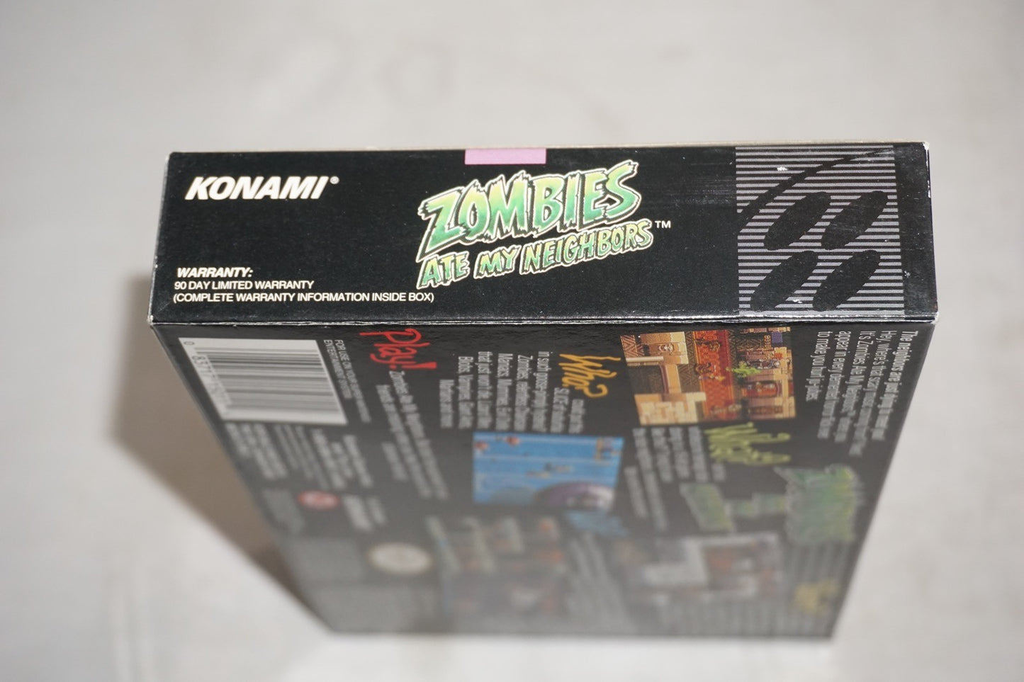 Zombies Ate My Neighbors (Super Nintendo SNES) Complete in Box CIB