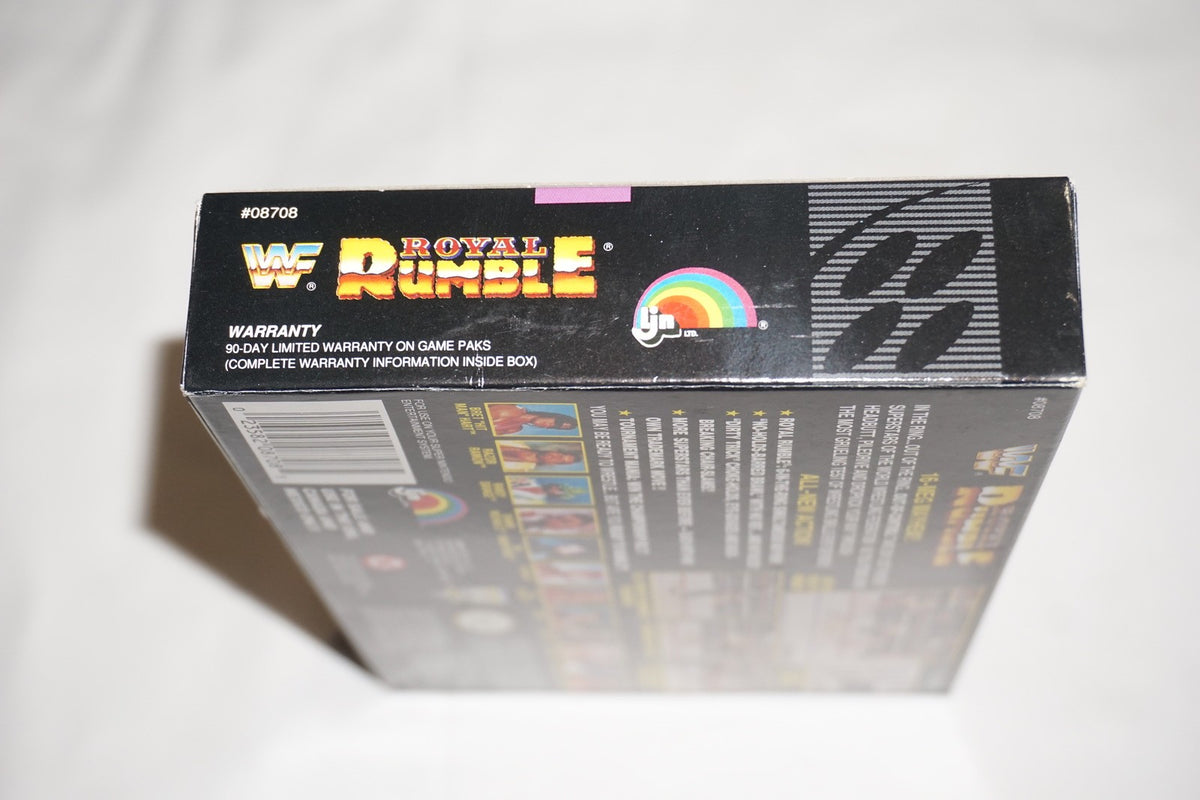 WWF Royal Rumble WWE (Super Nintendo SNES) Complete in Box CIB