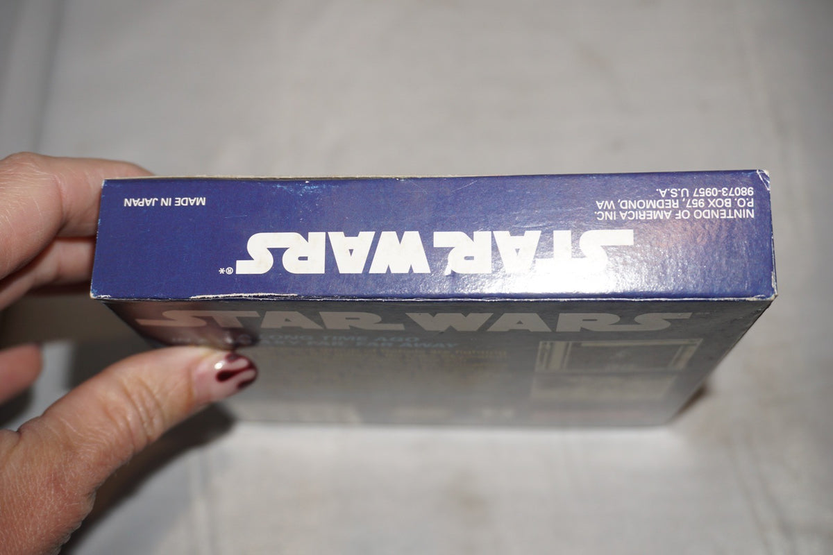 Star Wars PC (Nintendo Gameboy Game Boy GB) Complete CIB Authentic