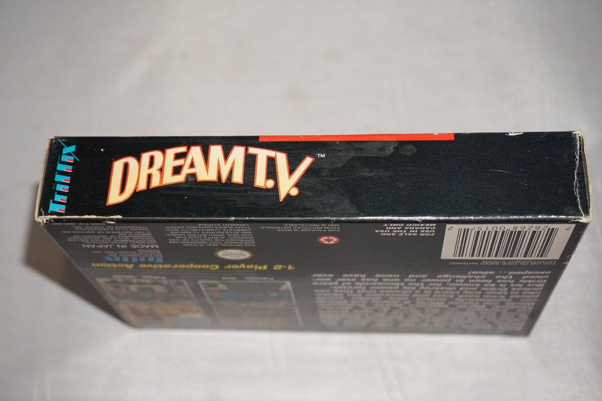 Dream Tv T.V (Super Nintendo SNES) Complete in Box CIB