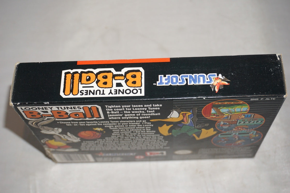 Looney Tunes B-Ball (Super Nintendo SNES) Complete in Box CIB