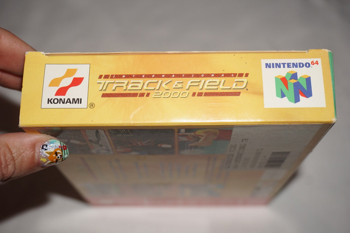 International Track & Field 2000 (Nintendo 64 N64) Complete in Box CIB