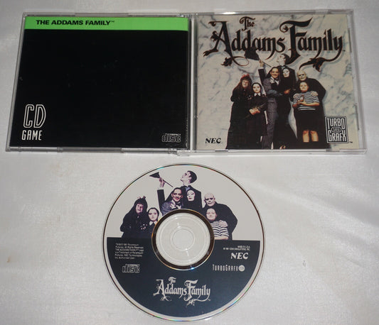 Addams Family (Turbo Grafx CD) Complete in Case Turbografx