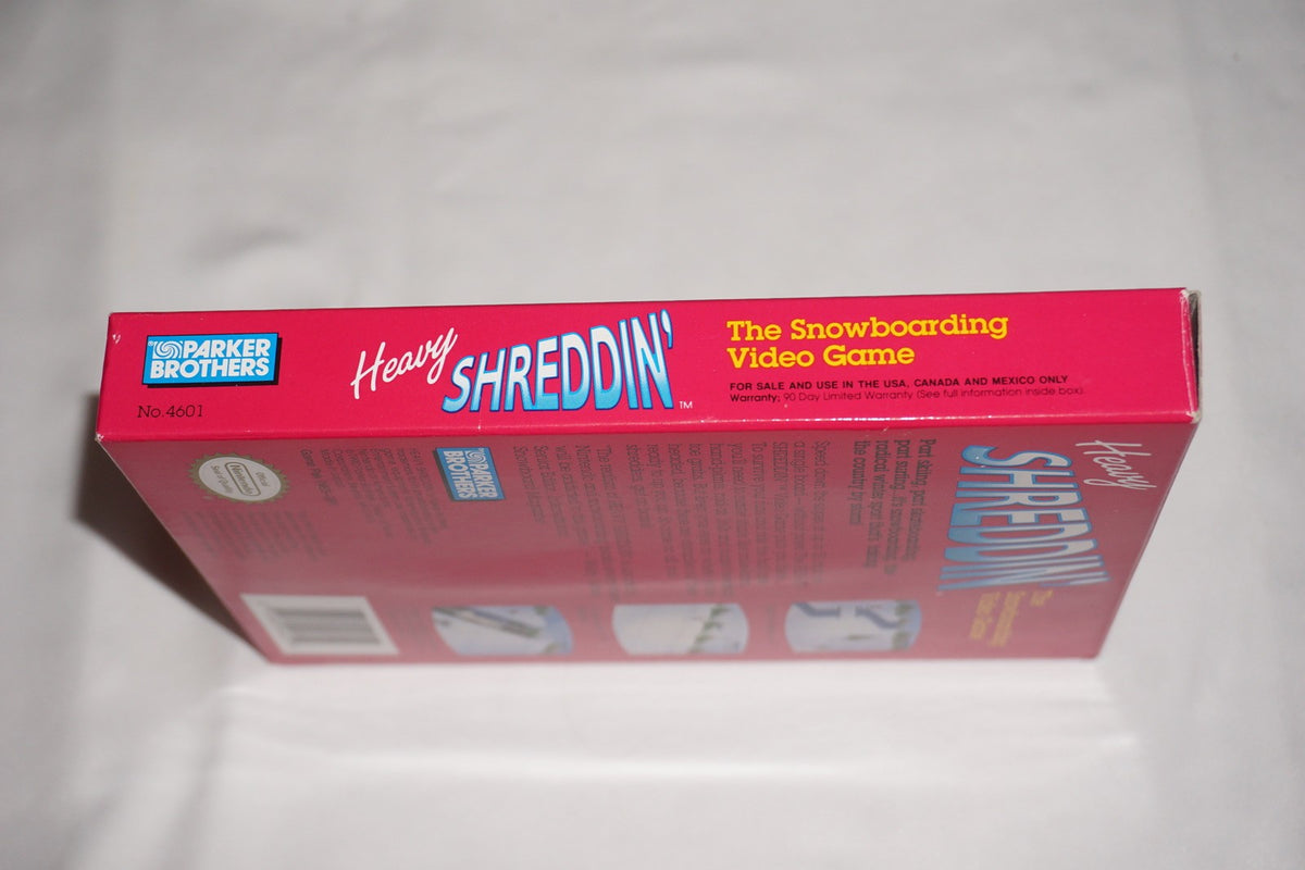 Heavy Shreddin (Nintendo NES) Complete in Box CIB