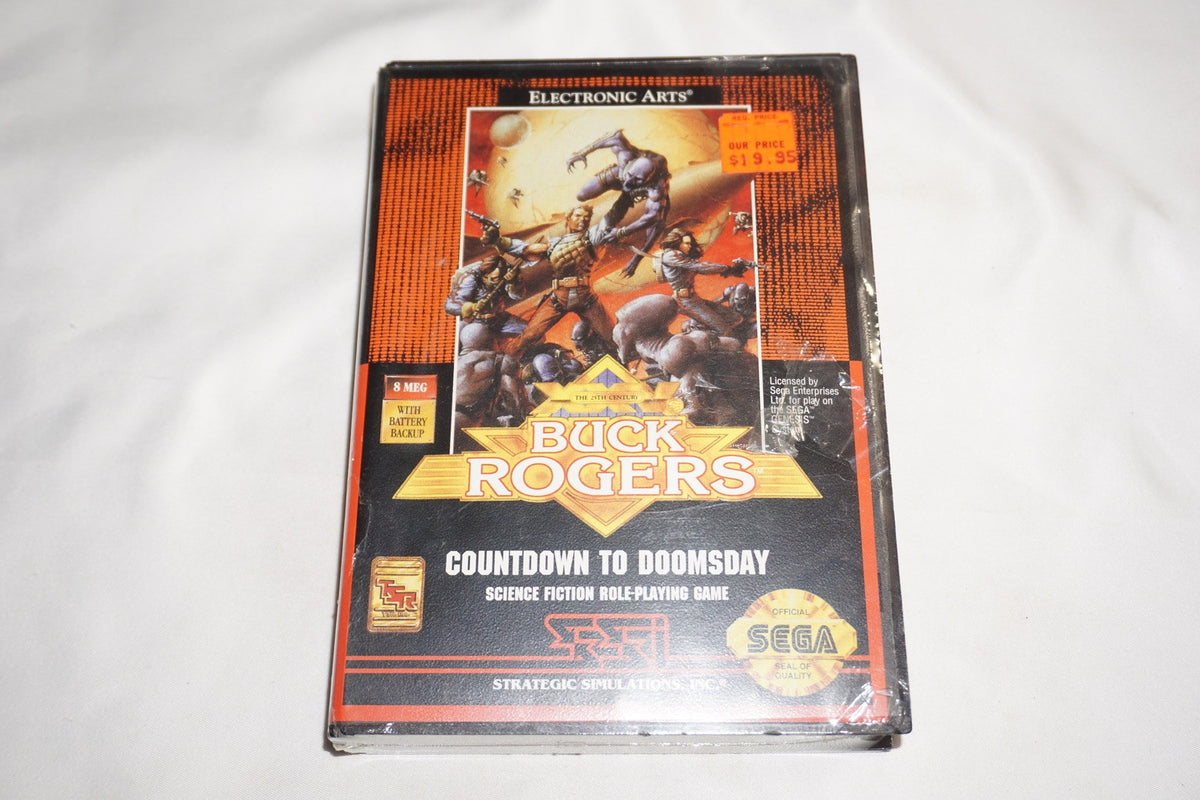 Buck Rogers: Countdown to Doomsday (Sega Genesis) NEW Sealed