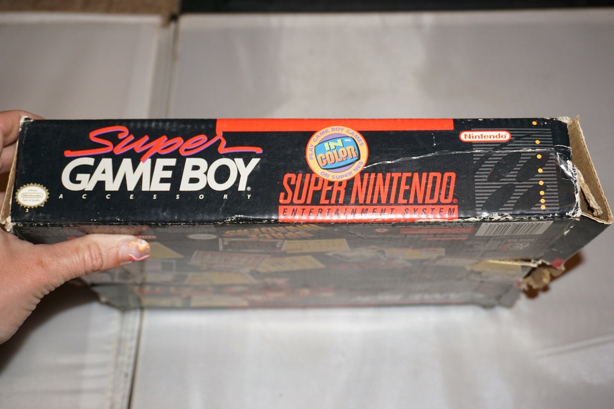 Super Game Boy (Super Nintendo SNES) Complete in Box CIB w/ Guide