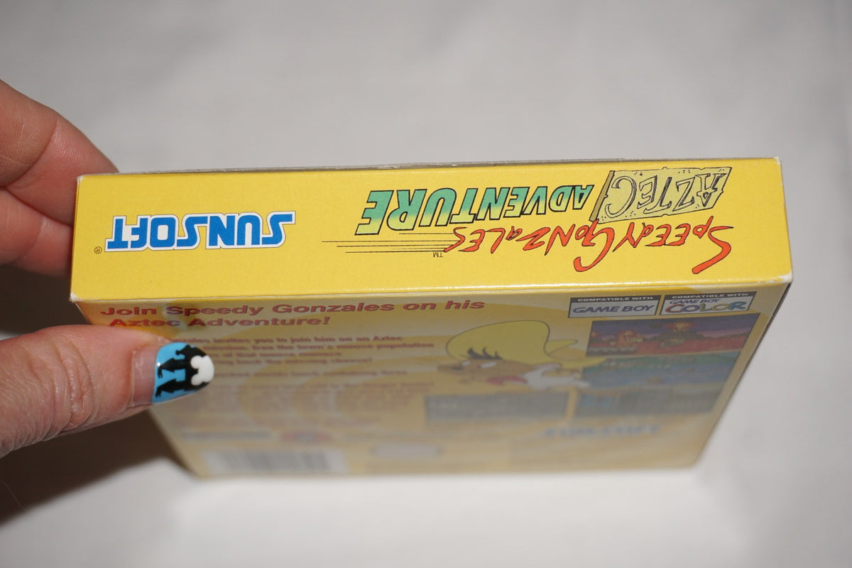 Speedy Gonzales Aztec Adventure (Game Boy Color Gameboy) Complete in Box CIB