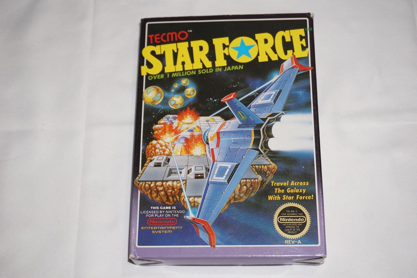 Tecmo Star Force (Nintendo NES) Complete in Box CIB
