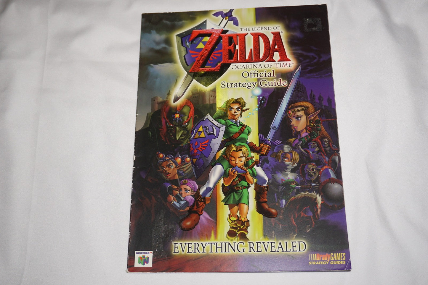Legend Of Zelda Ocarina Of Time Brady Strategy Guide Nintendo 64 n64