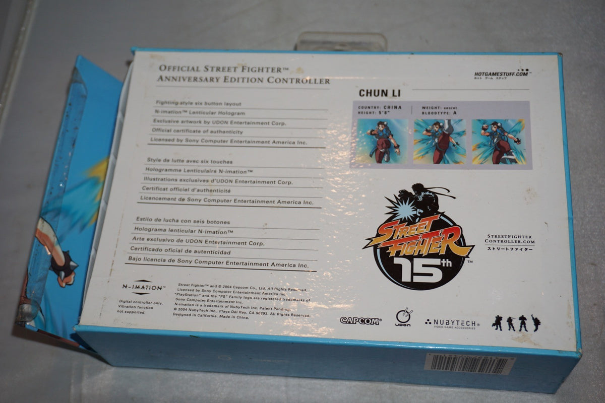 Chun-Li Street Fighter 15th Anniversary (Sony Playstation 2 ps2) NEW