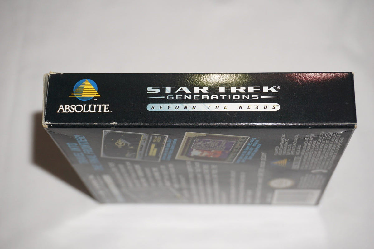 Star Trek Generations Beyond the Nexus (Game Boy Gameboy) Complete w/ Reg CIB
