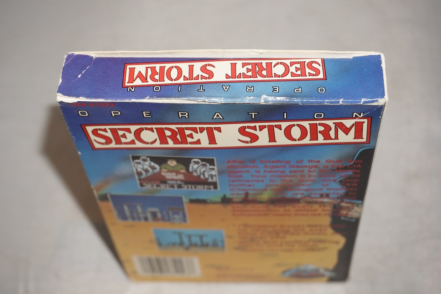 Operation Secret Storm (Nintendo NES) Complete in Box CIB