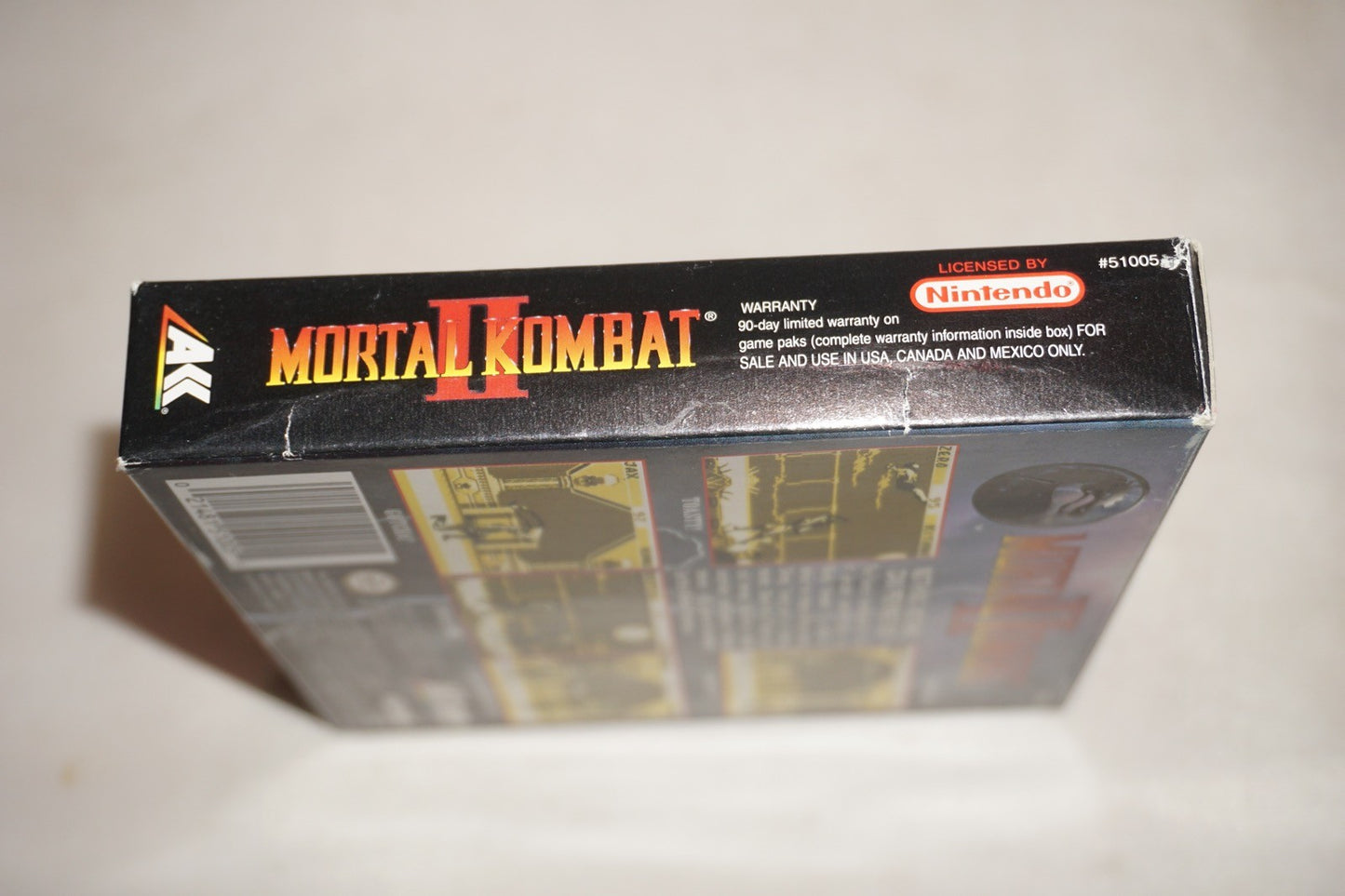 Mortal Kombat II 2 (Nintendo Gameboy Game Boy GB) Complete CIB Authentic