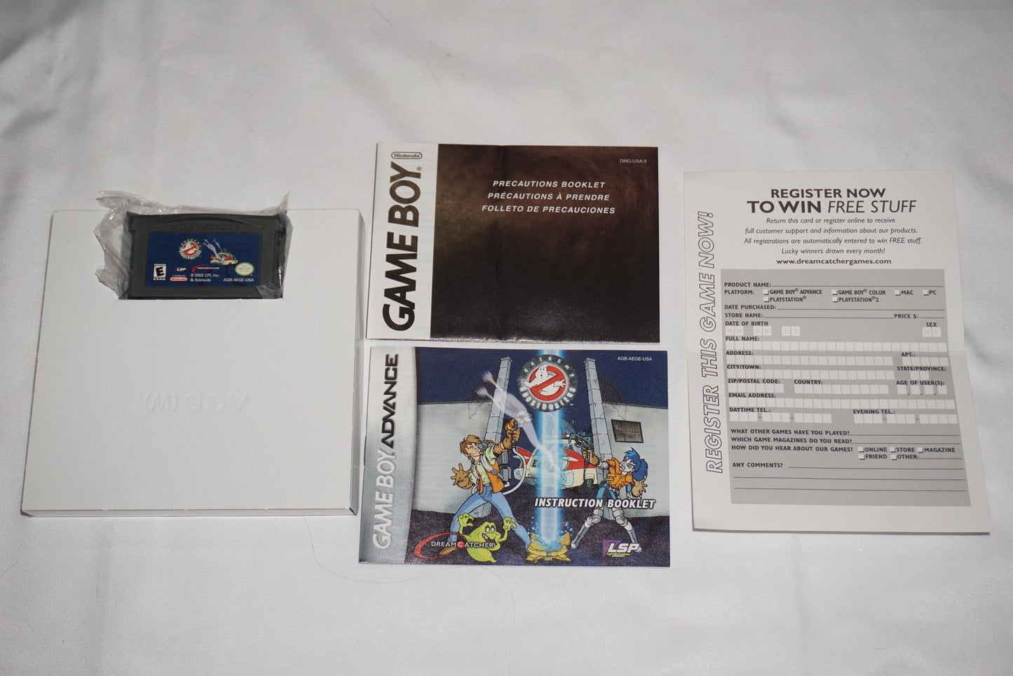 Ghostbusters Extreme (Nintendo Game Boy Advance GBA) Complete in Box w/ Reg CIB
