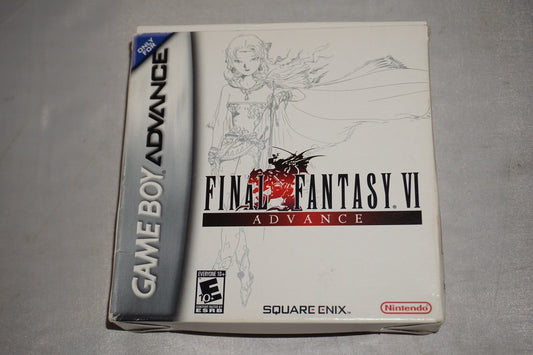 Final Fantasy VI 6 Nintendo Gameboy Advance GBA Game Boy Complete CIB Authentic