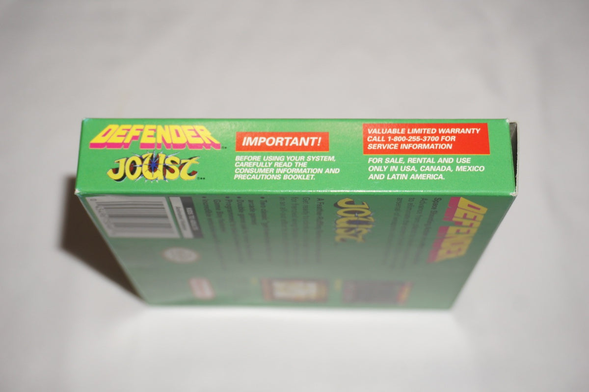 Arcade Classic 4: Defender and Joust (Nintendo Game Boy) Complete in Box CIB