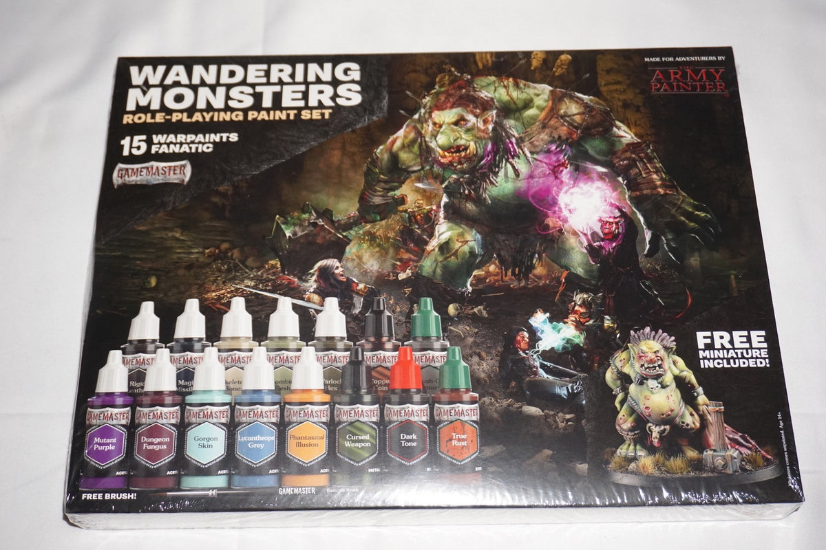 Gamemaster: Wandering Monsters Paint Set Paint Set NEW