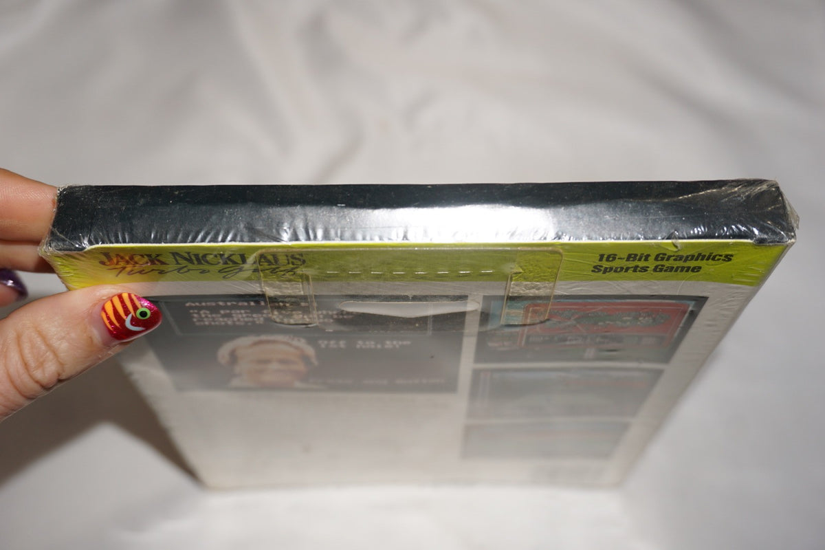 Jack Nicklaus' Turbo Golf (TurboGrafx 16 tg16 Turbo Grafx) NEW Sealed in Box