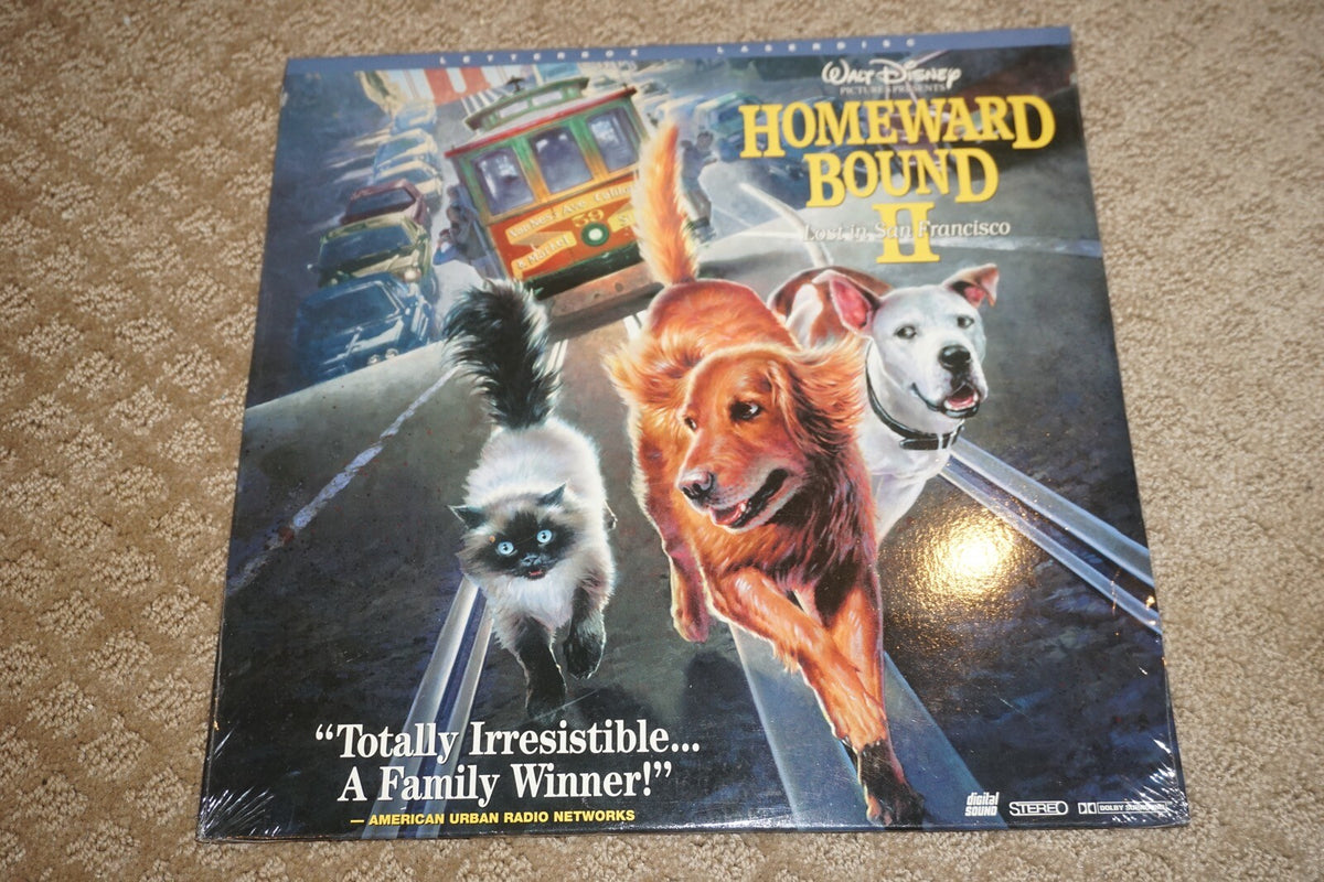 Homeward Bound II: Lost in San Francisco (1996) 2 LaserDisc NEW Sealed
