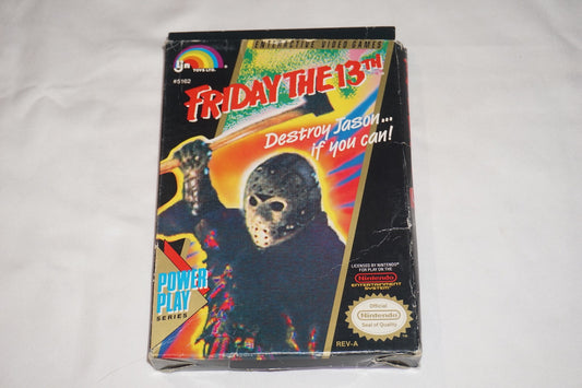 Friday the 13th (Nintendo NES) Complete in Box CIB