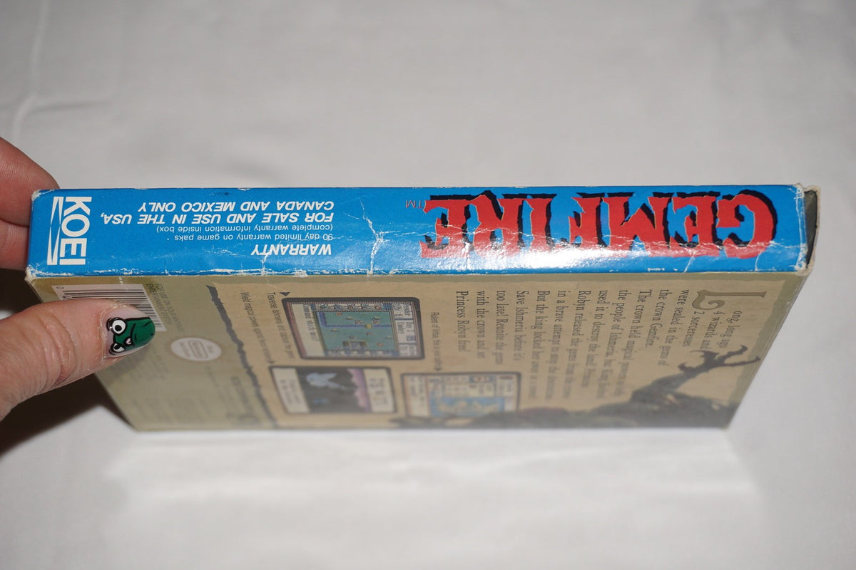 Gemfire (Nintendo NES) Complete in Box CIB