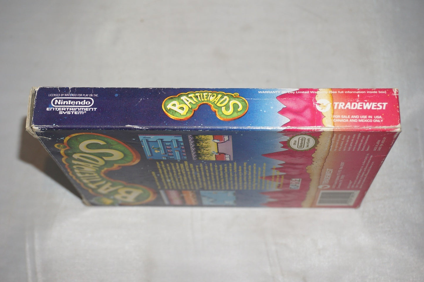 Battletoads (Nintendo NES) Complete in Box CIB