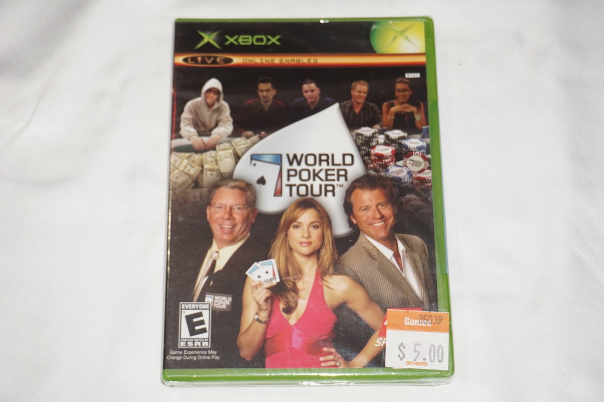 World Poker Tour (Microsoft Xbox) NEW Sealed