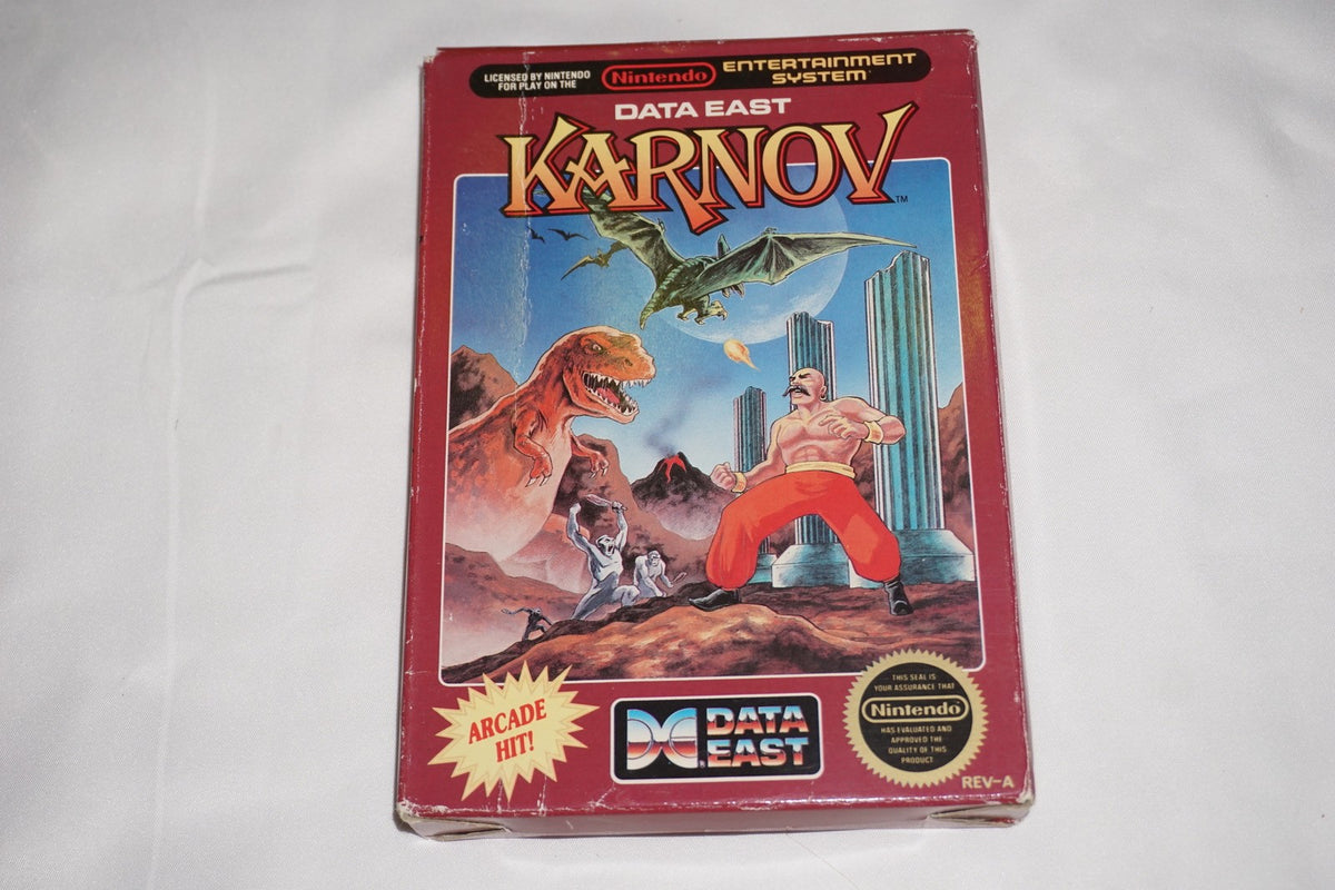 Karnov (Nintendo NES) Complete in Box CIB