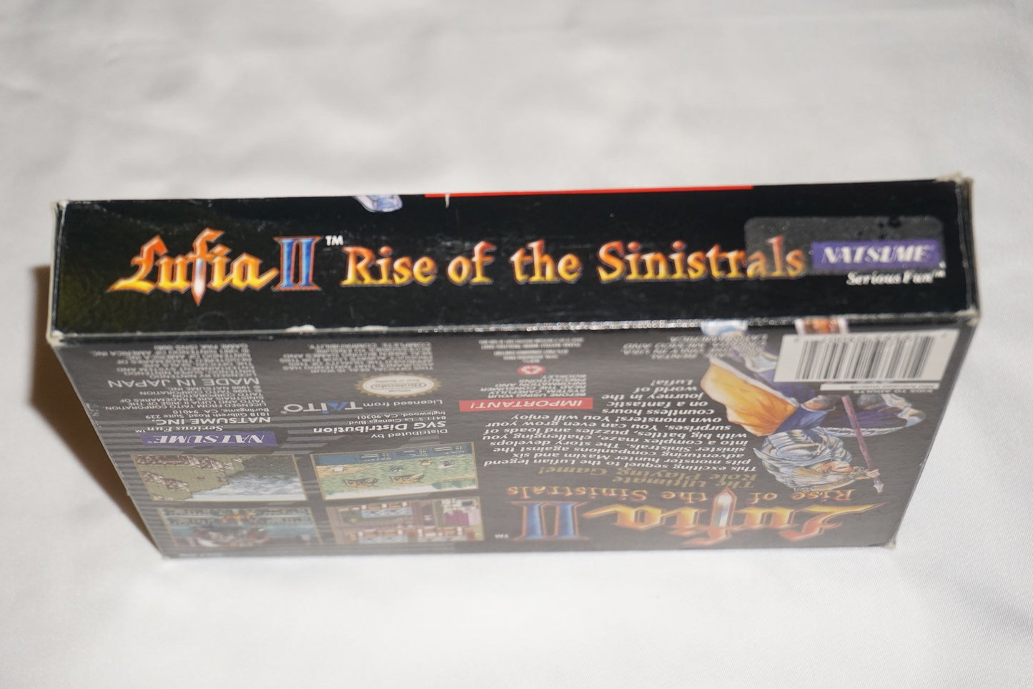 Lufia II Rise Sinistrals 2 (Super Nintendo SNES) Complete in Box CIB