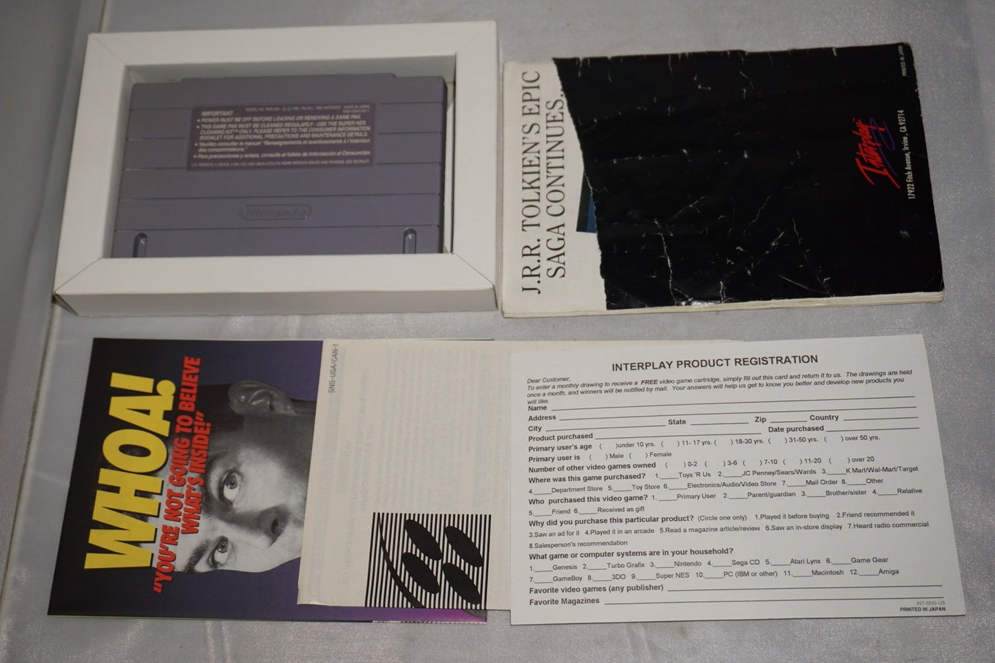 Blackthorne (Super Nintendo SNES) Complete in Box w/ Reg Card CIB
