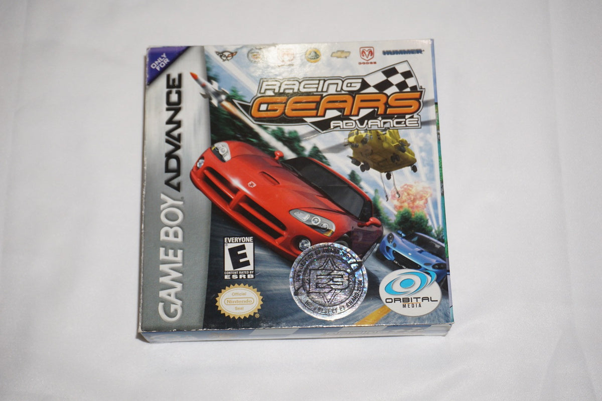 Racing Gears (Game Boy Advance GBA) Complete in Box CIB