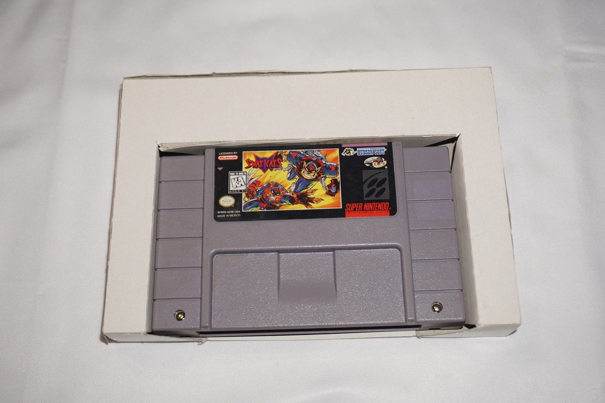 Swat Kats (Super Nintendo SNES) with Box No Manual