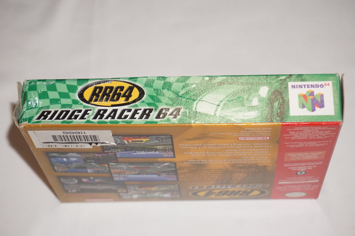 Ridge Racer (Nintendo 64 N64) Complete in Box CIB