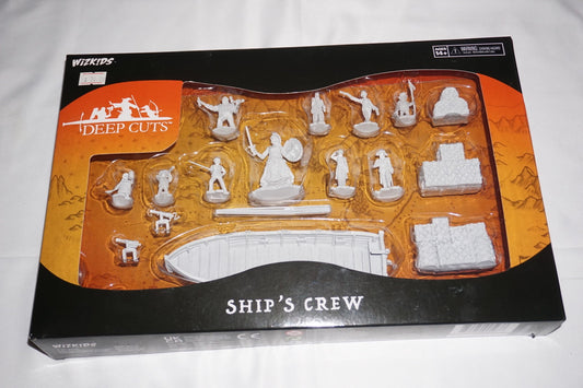 Deep Cuts: W19 Ship`s Crew Boxed Set Unpainted NEW