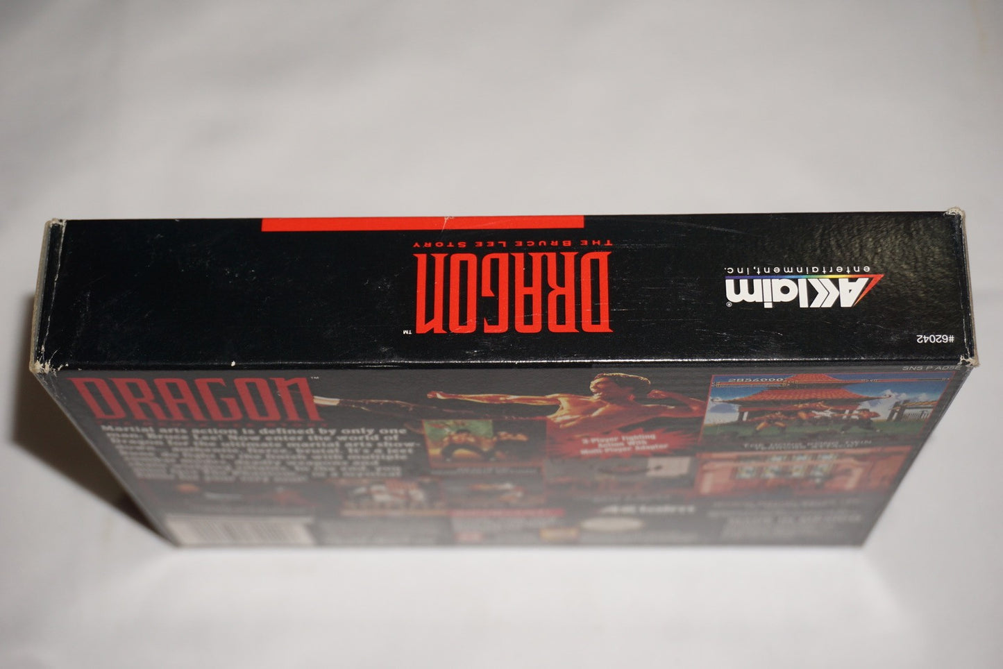 Dragon Bruce Lee Story (Super Nintendo SNES) Complete in Box CIB