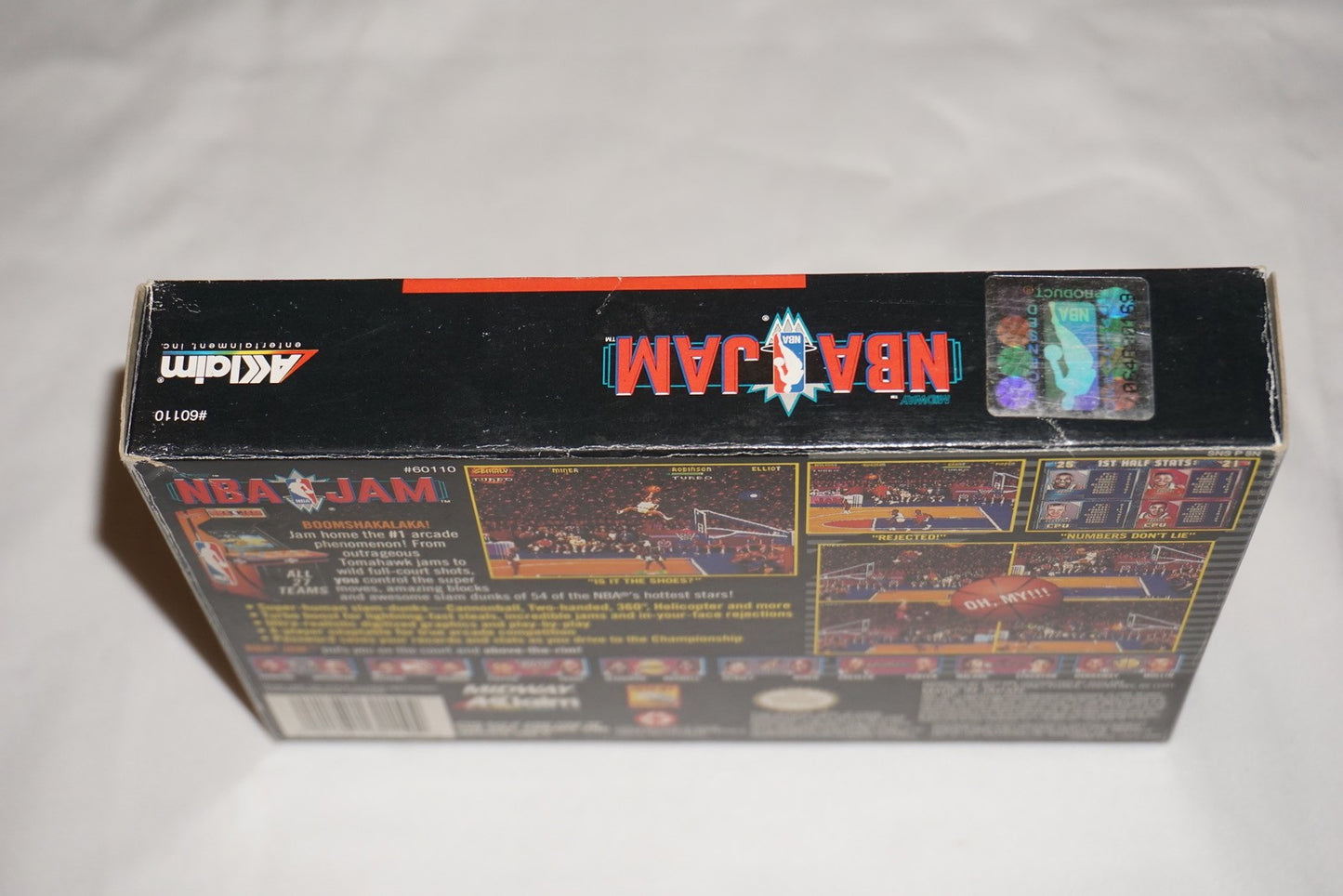 NBA Jam (Super Nintendo SNES) Complete in Box CIB