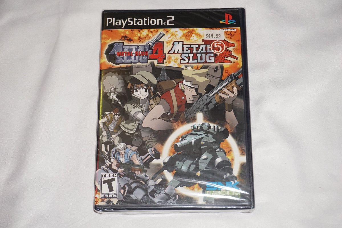 Metal Slug 4/5 (Sony Playstation 2 ps2) NEW Sealed