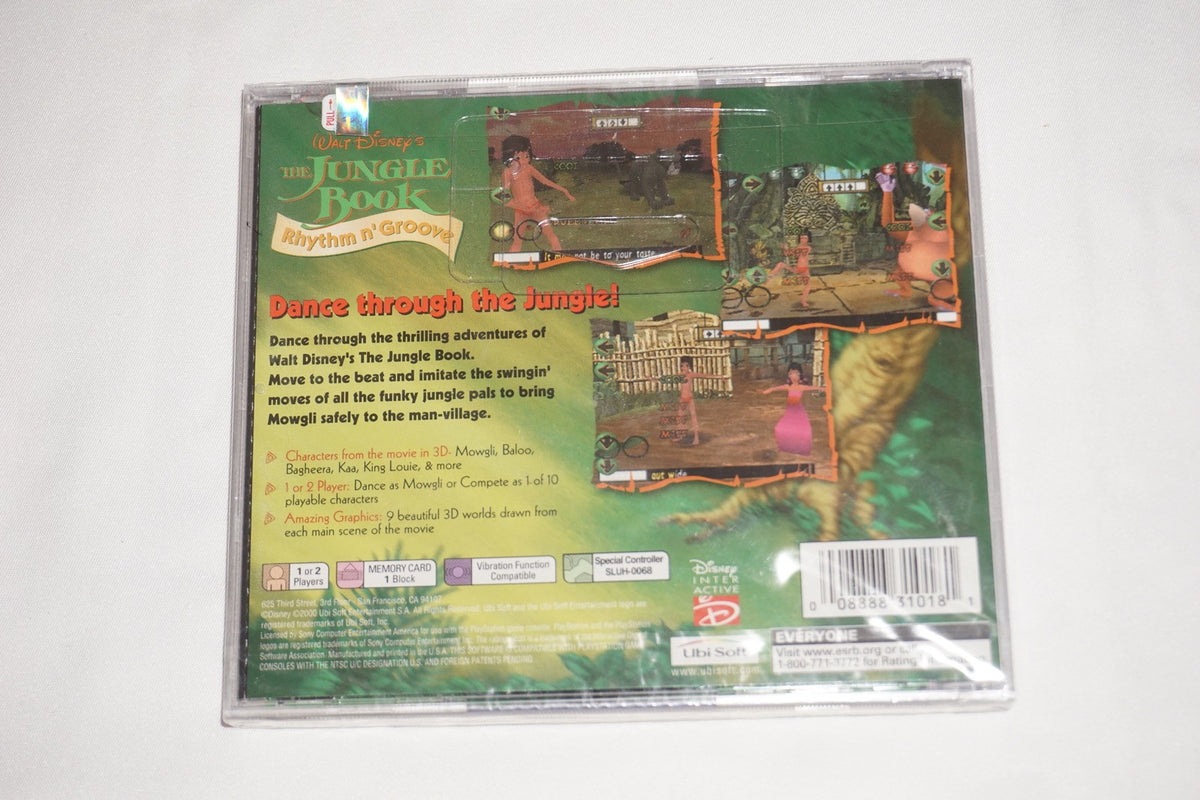Jungle Book Rhythm n' Groove (Sony Playstation 1 ps1) NEW Factory Sealed