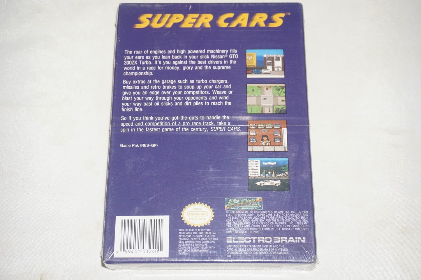 Super Cars (Nintendo NES) NEW Factory Sealed