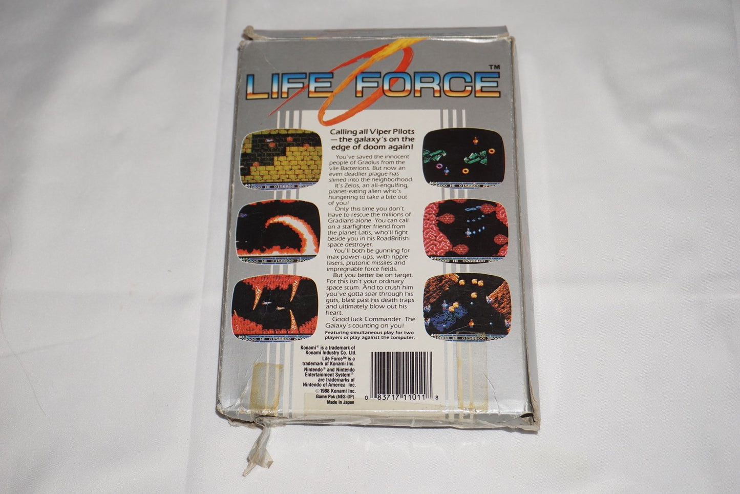 Life Force (Nintendo NES) Complete in Box CIB