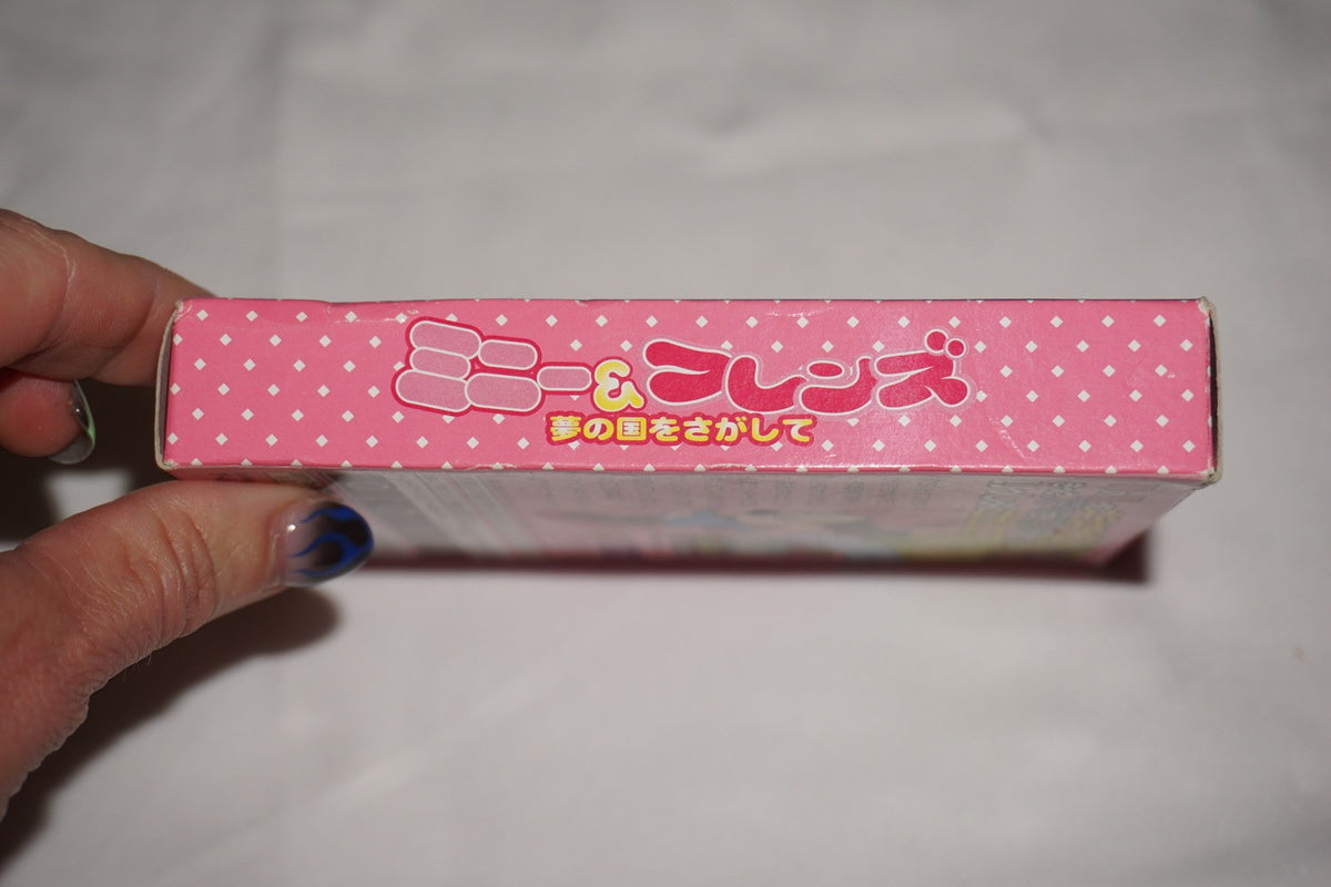 Minnie & Friends Yumenokuni (Game Boy Color GameBoy) Complete in Box CIB Japan