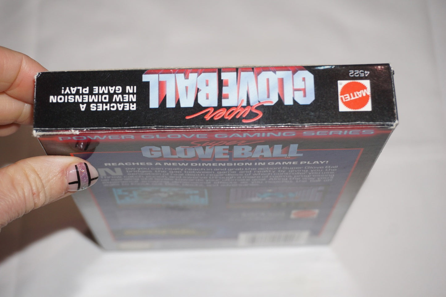 Super Glove Ball (Nintendo NES) Complete in Box CIB