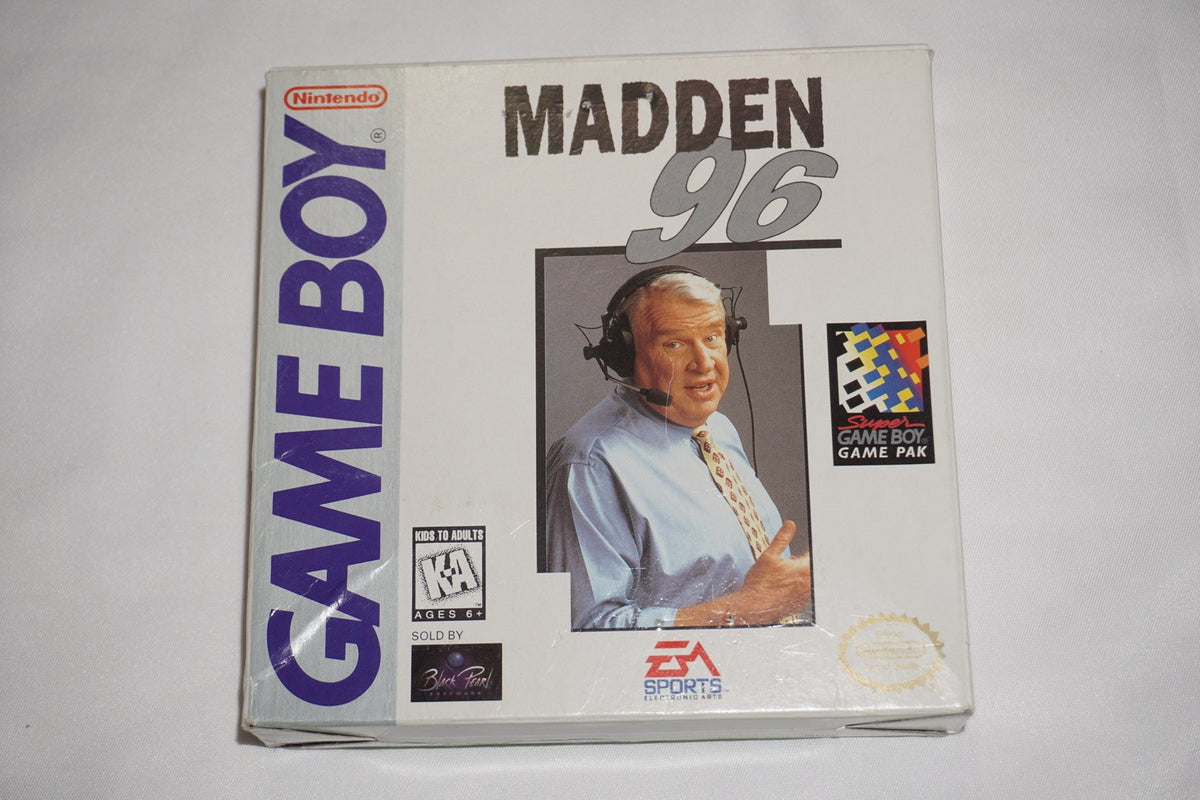 Madden 96 (Nintendo Game Boy Gameboy) Complete in Box CIB