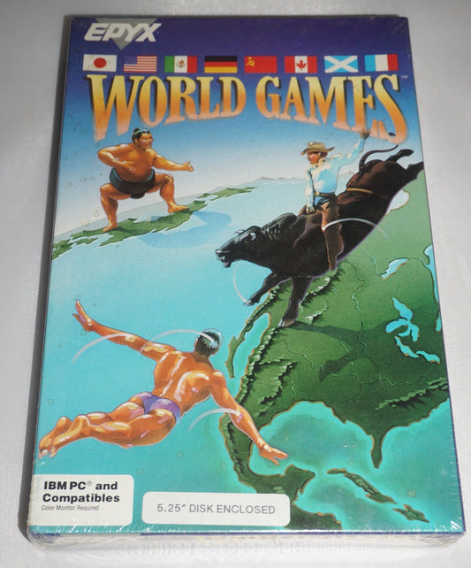 World Games (PC IBM) NEW Sealed