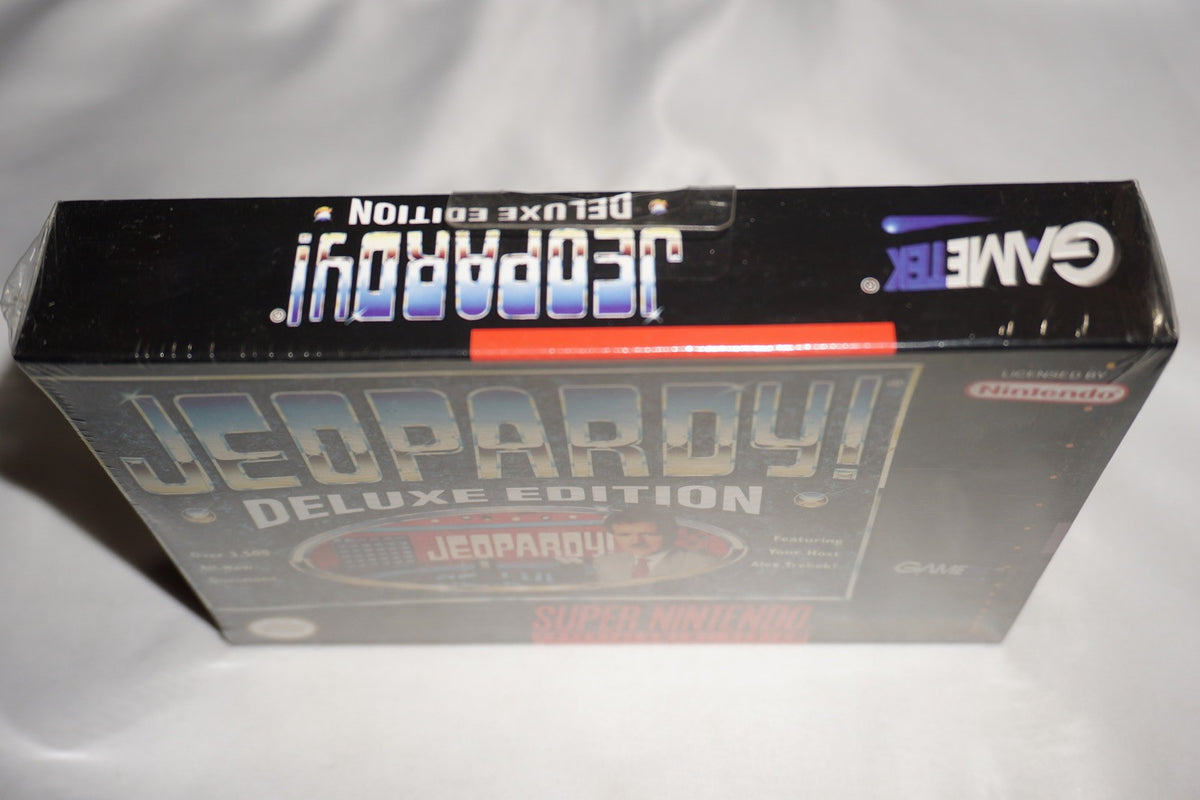 Jeopardy Deluxe Edition (Super Nintendo SNES) NEW Sealed