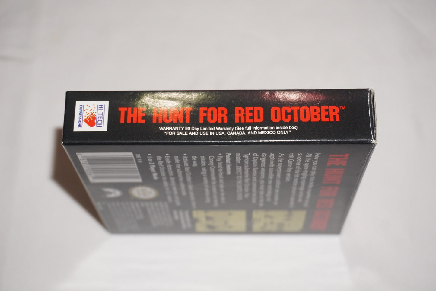 Hunt for the Red October (Nintendo Game Boy Gameboy) Complete in Box w/ Reg CIB