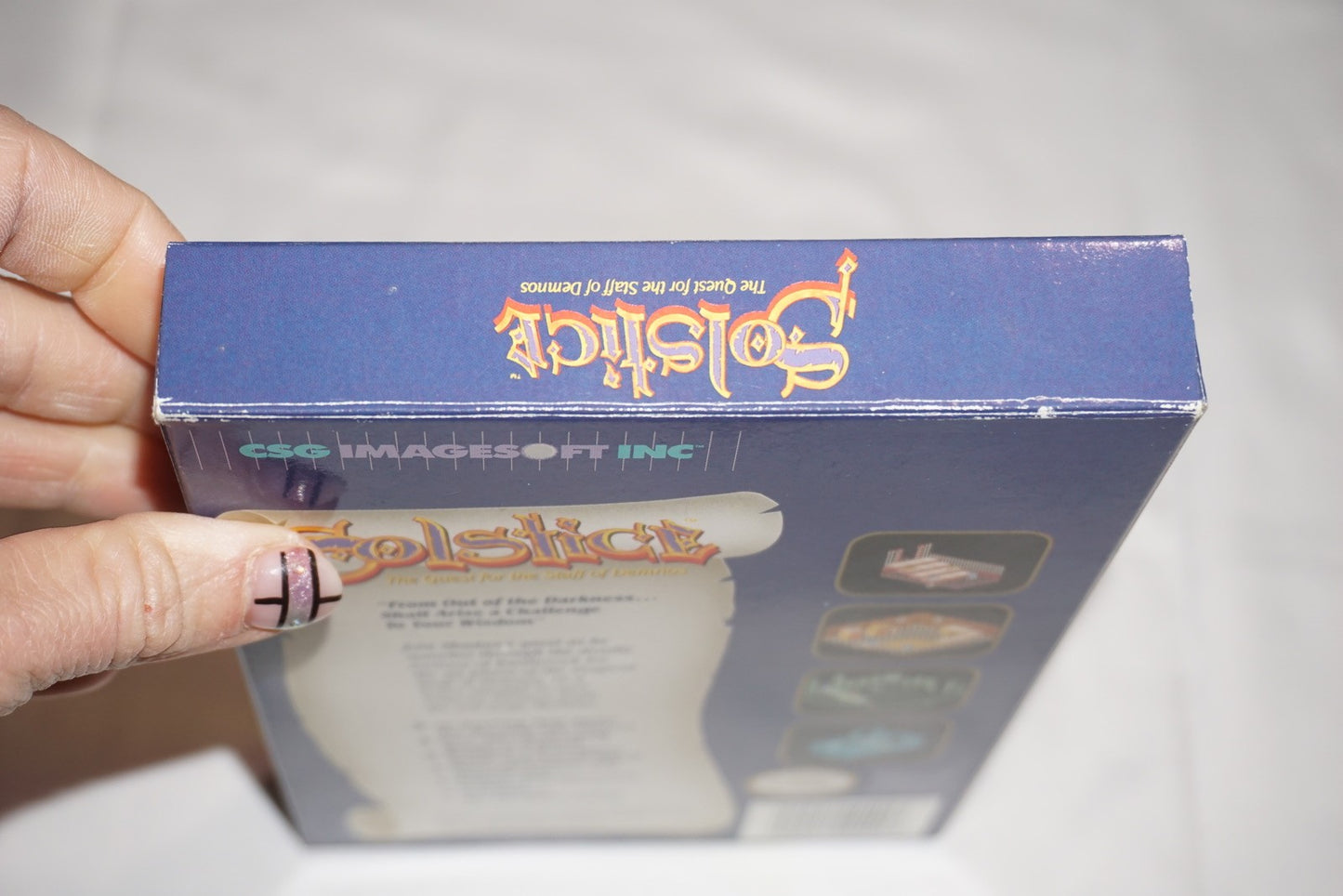 Solstice (Nintendo NES) Complete in Box CIB